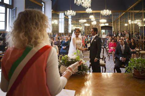 Immagine di repertorio di un matrimonio reale