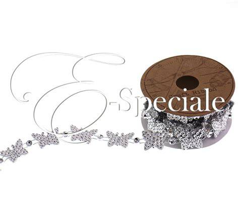 decorazione bomboniere con nastro strass