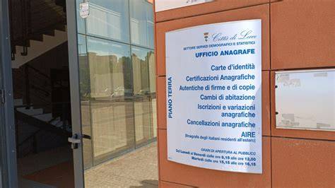 Ufficio Anagrafe del Comune