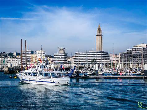 Una scena dal porto di Le Havre