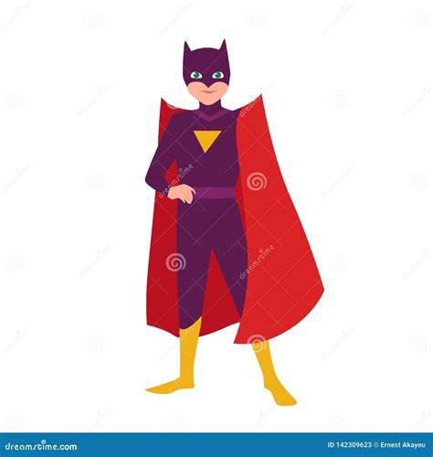 Illustrazione di Batman in posa eroica