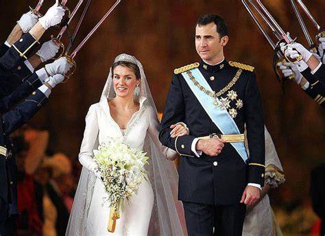 Foto ufficiale del matrimonio di Letizia Ortiz e Principe Felipe di Spagna