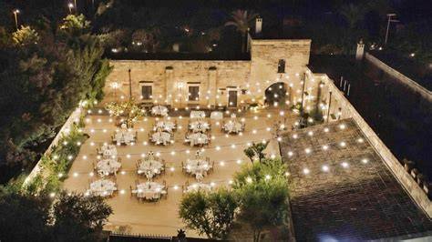 Sala interna di Masseria San Lorenzo