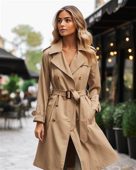 Trench coat beige