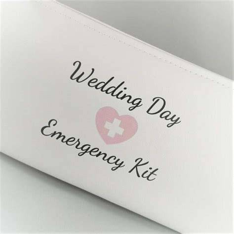 Kit di emergenza per sposa