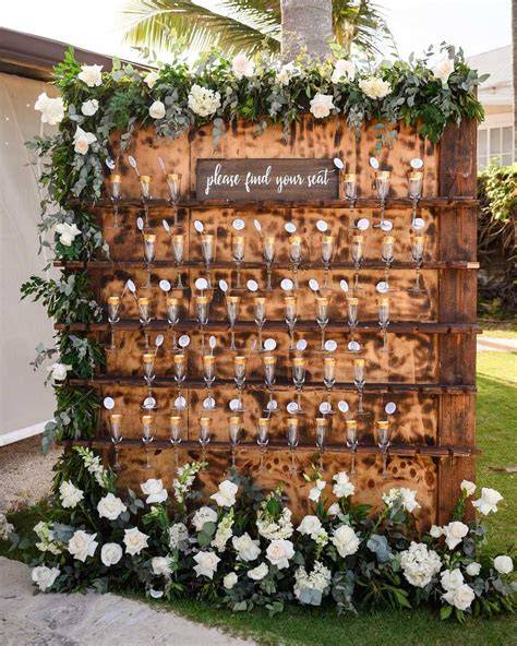 Champagne Wall matrimonio