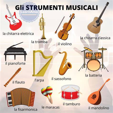 strumenti musicali tradizionali italiani