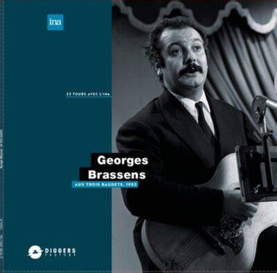 Copertina di un album di Georges Brassens