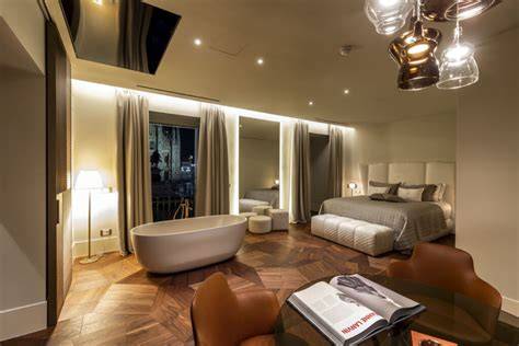 Interno di una suite di lusso in un hotel di Buenos Aires