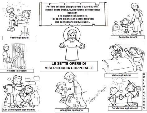 Opere di misericordia corporale e spirituale