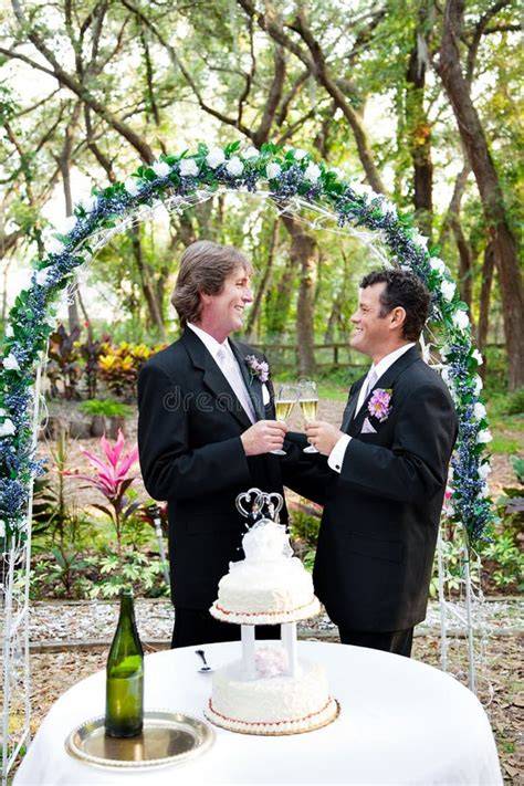 Coppia gay che si sposa