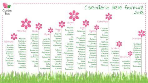 Calendario stagionalità fiori