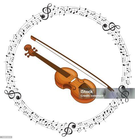 Icona di un salterio con note musicali