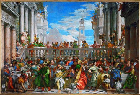 Rappresentazione artistica delle Nozze di Cana