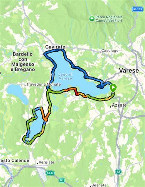 Panorama dei laghi di Varese