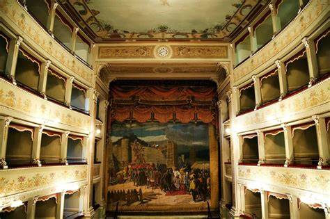 Illustrazione di un teatro storico
