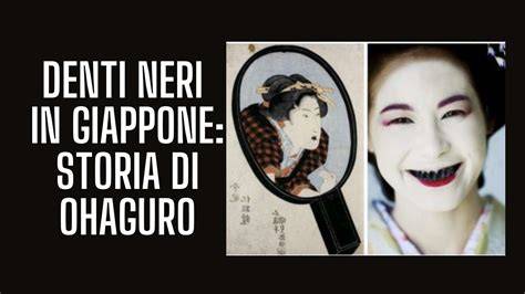 Donne giapponesi con i denti neri (Ohaguro)