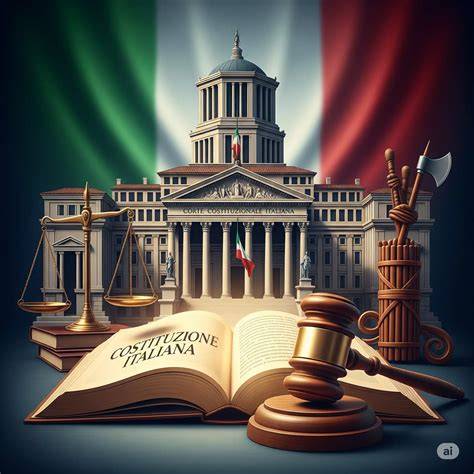 Illustrazione della Corte Costituzionale Italiana