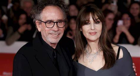 Monica Bellucci e Tim Burton mano nella mano