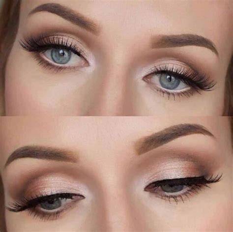 Esempi di trucco occhi e labbra naturali