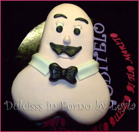 Torta divertente a forma di pene
