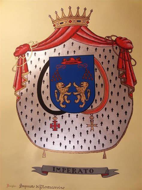 Illustrazione di stemmi nobiliari europei