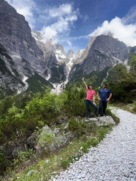 Mappa del percorso escursionistico per il Rifugio Croz dell'Altissimo