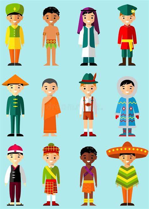 Diverse spose con abiti tradizionali di varie culture