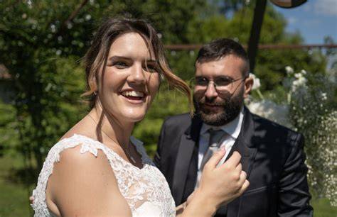 Linda Manzoni e Andrea Torreggiani durante il loro matrimonio a prima vista