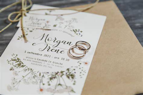 Partecipazioni matrimonio vintage