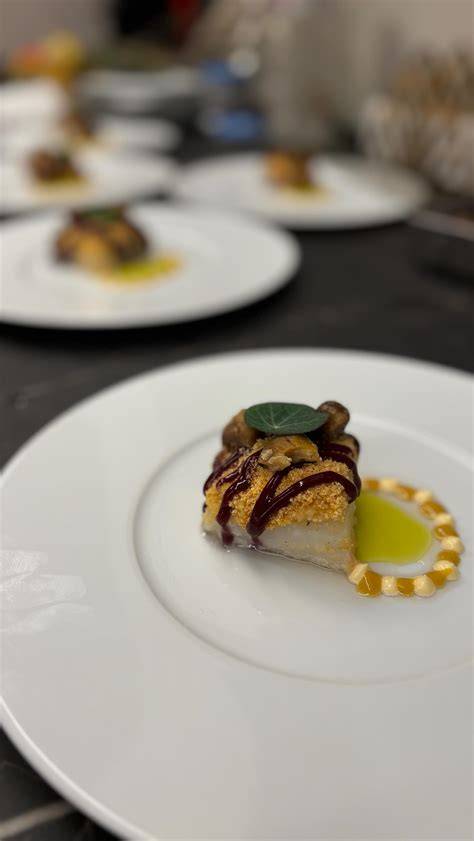 Piatto presentato dallo Chef Rodolfo Chieroni al Café di Ripetta