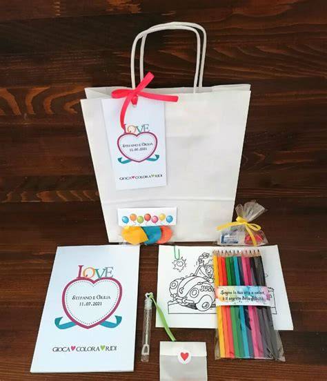 Esempio di wedding bag per bambini