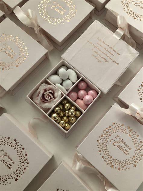 Esempi di personalizzazione di wedding favors