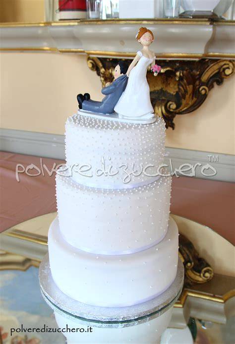 Torta nuziale decorata