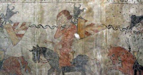 Affresco dei Cavalieri del Broletto di Brescia