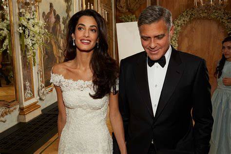 Amal e George Clooney al Royal Wedding