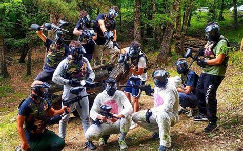 Partita di Paintball per addio al nubilato e celibato