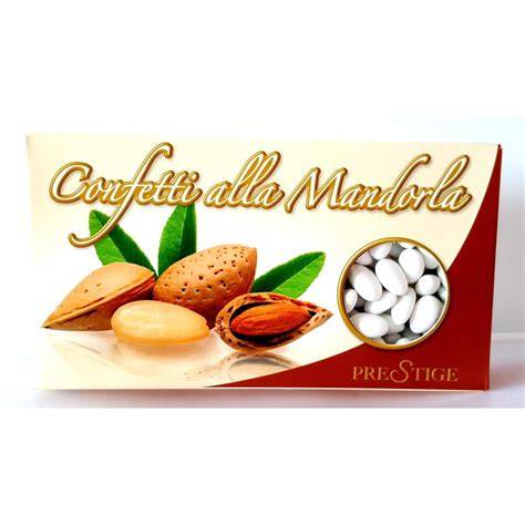 Dettaglio di confetti Prestige al cioccolato e alla mandorla