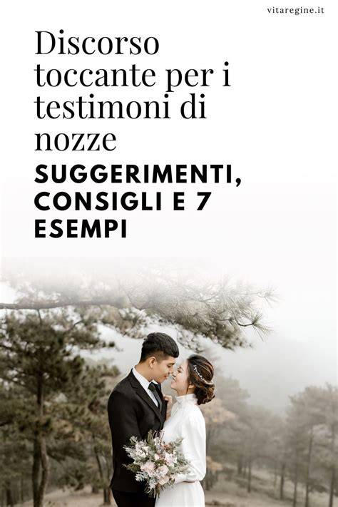 Grafico con tempistiche ideali per discorsi di matrimonio