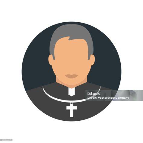 Icona stilizzata di un sacerdote