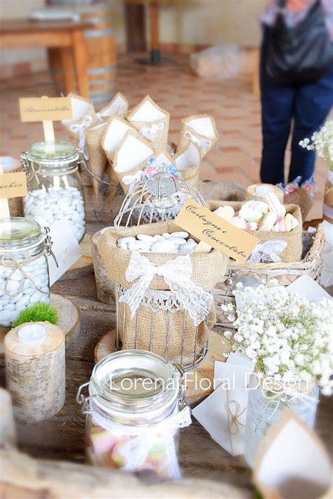 Esempi di allestimento sweet table matrimonio