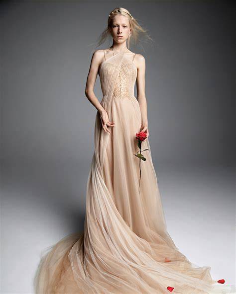Vera Wang wedding guest dress