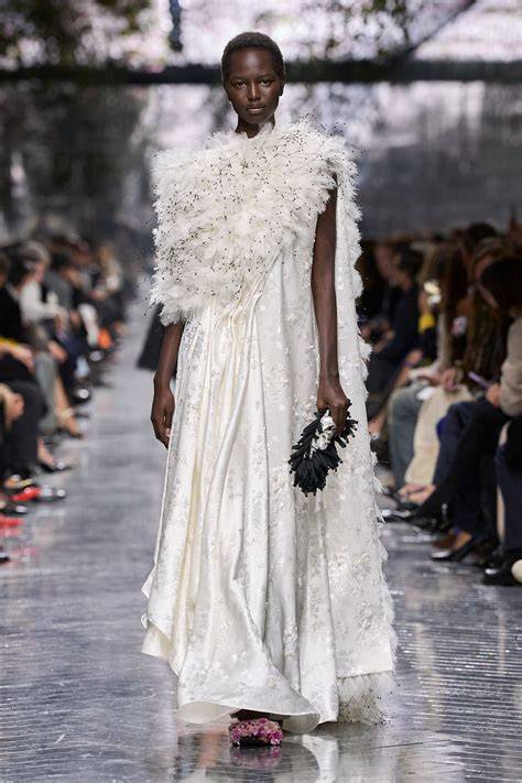 Blanca Miró in abito da sposa Dior Haute Couture