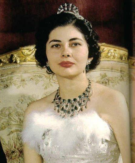 Ritratto della principessa Soraya Esfandiary Bakhtiari
