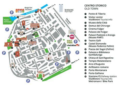 Mappa del centro storico di Urbino con indicazione dei luoghi della festa
