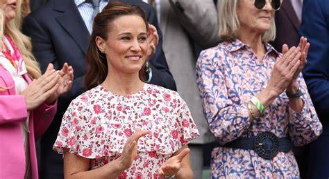 Abito floreale di Pippa Middleton