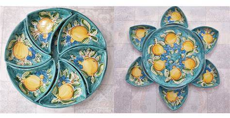 dettaglio di ceramiche artistiche di Vietri sul Mare