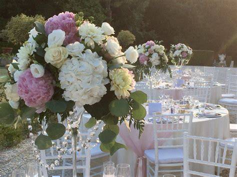 Esempio di allestimento floreale per matrimonio