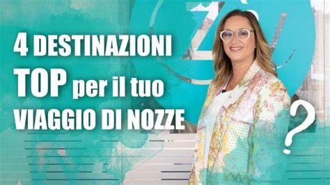 Mappa delle destinazioni di viaggio di nozze popolari