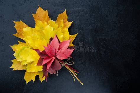 Bouquet autunnale con rose colorate e foglie di eucalipto